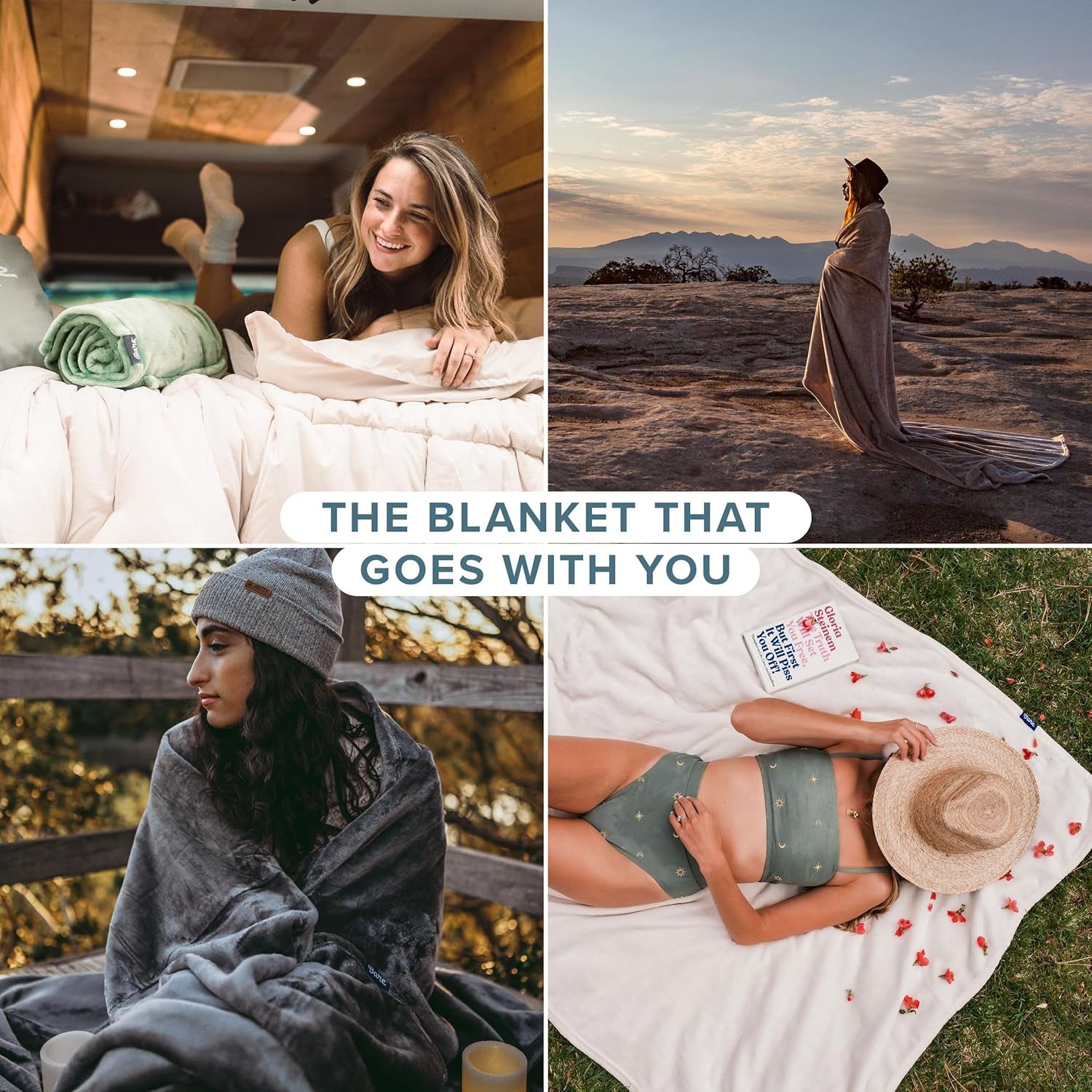 Fleece Blanket - King Size - Ultra-Soft Lightweight for Bed, Sofa, and Couch - Luxury Microplush - Cozy Warm Blanket (King, Dark Blue)